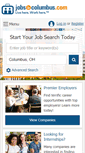Mobile Screenshot of jobsincolumbus.com